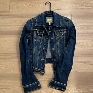 Abercrombie & Fitch Size S Dark Blue Jean Jacket